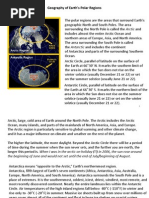 Geography of Earth's Polar Regions