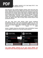 Download Cara Memindahkan Aplikasi Android Ke SD Card Tanpa ROOT by Saputra Sahid SN208782277 doc pdf