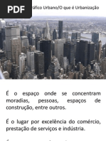 3° ano Urbanizaçao