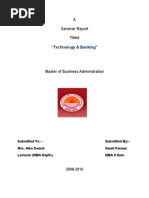 Download technology  banking by swati1004 SN20879986 doc pdf