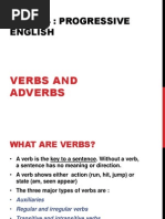 Verbs and Adverbs