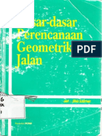 Dasar Perencanaan Geometrik Jalan