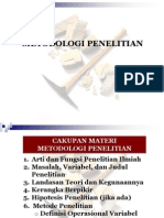 Modul Metodologi Penelitian PDF