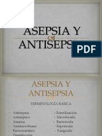 Asepsia y Antisepsia