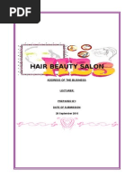 Business Plan Hair Salon