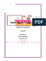 Business Plan Hair Salon