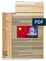 China Crea Oficina Contra Ciberataques en Respuesta Al Espio