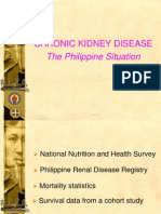 Chronic Kidney Disease: The Philippine Situation