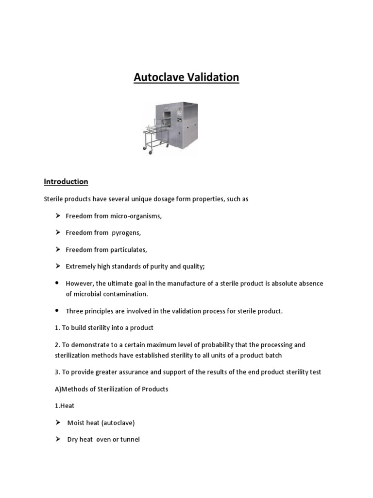 Introduction to Autoclave Sterilization Process