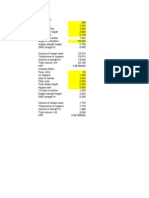 Clarifier hopper volume and HRT calculations