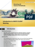 Fluent Meshing 14.5 WS2 Volume Fill Methods