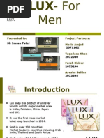 Download LUX for MEN Advertisment Project by Taqadsa SN20883242 doc pdf