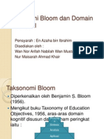 BLOOM TAKSONOMI