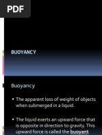 Buoyancy