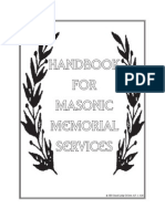 Masonic Memorial Handbook