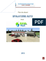 Plan Afaceri Spalatorie Auto