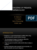 Prenatal Pharmacology