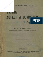 Notiunile de Suflet Si Dumnezeu in Psihologie - N.paulescu