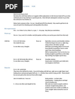 Swimming Lesson/ Session Plan