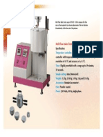 Melt Flow Index Tester