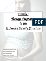 Family: Teenage Pregnancy in The Extended Family Structure