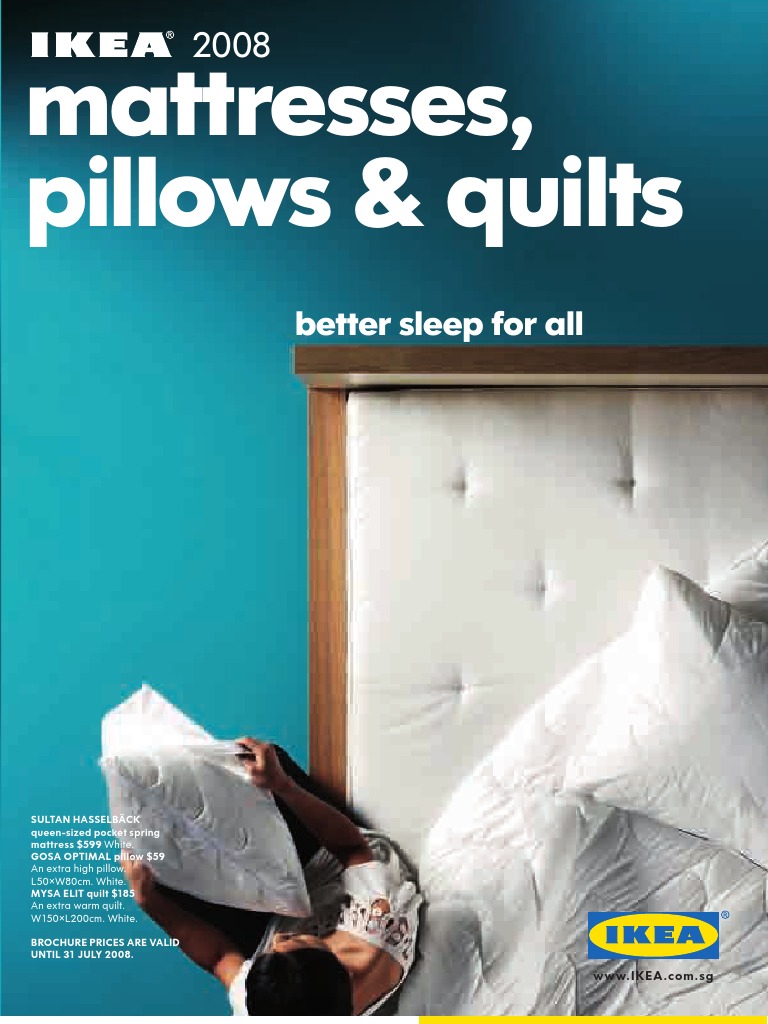 IKEA Specialist Brochures PDF Mattress Bed