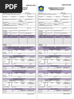 Membership Status Verification Slip (MSVS, HQP-HLF-063, V01)