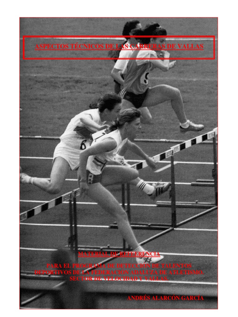 Técnica en Carreras de Vallas | PDF | Deporte del atletismo | Corriendo