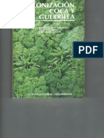Colonizacion Coca y Guerrilla Jaramillo Mora y Cubides UNAL 1986