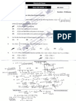 Mock JEE Mains - 8 - Solutions