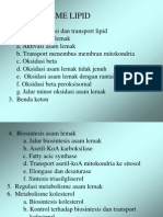 METABOLISME LIPID