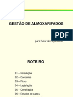GESTÃO DE ALMOXARIFADOS