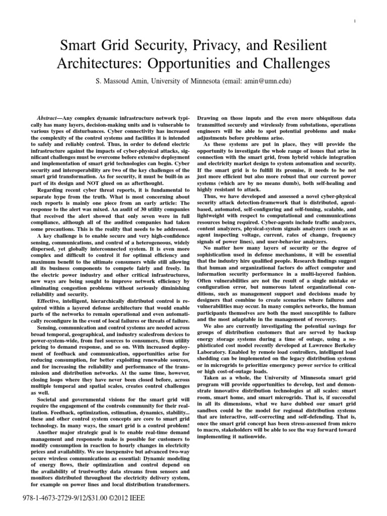 Smart Grid | PDF