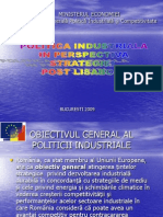 Politica Industriala in Perspectiva Strategiei Post Lisabona