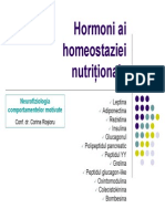 Hormoni ai homeostaziei nutriţionale1