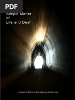 Download A Simple Matter of Life and Death - A Course In Miracles eBook by Sprinx Rose SN20888716 doc pdf