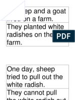A Sheep and A Goat Lived On A Farm