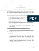 Metabolisme Sel dan Organisme