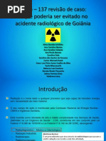 Cesio – 137 revisão de caso