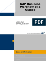 SAP Business Workflow at A Glance