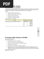 Download Presentation Skills Training by ronaldodigma  SN20891100 doc pdf