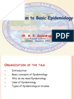 Introduction To Basic Epidemiology - JAN - 2014