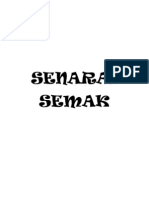 SENARAI SEMAK