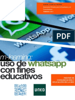 Download M-LEARNING USO DE WHATSAPP CON FINES EDUCATIVOS by DAVID GARCA MARN SN208916758 doc pdf
