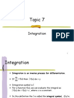 Topic 7 IntegrationRevised