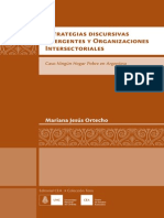 Mariana Jesús Ortecho tesis Estrategias discursivas emergentes y Organizaciones Intersectoriales 2013