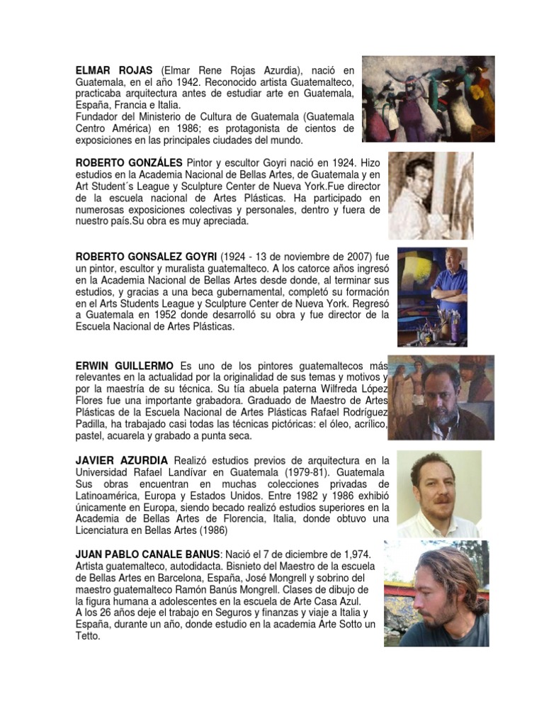 Elmar Rojas | PDF | Arte