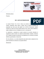 Carta de Presentación