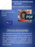 Clases de Ventiladores