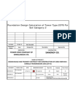 Transmission Tower Foundation Design